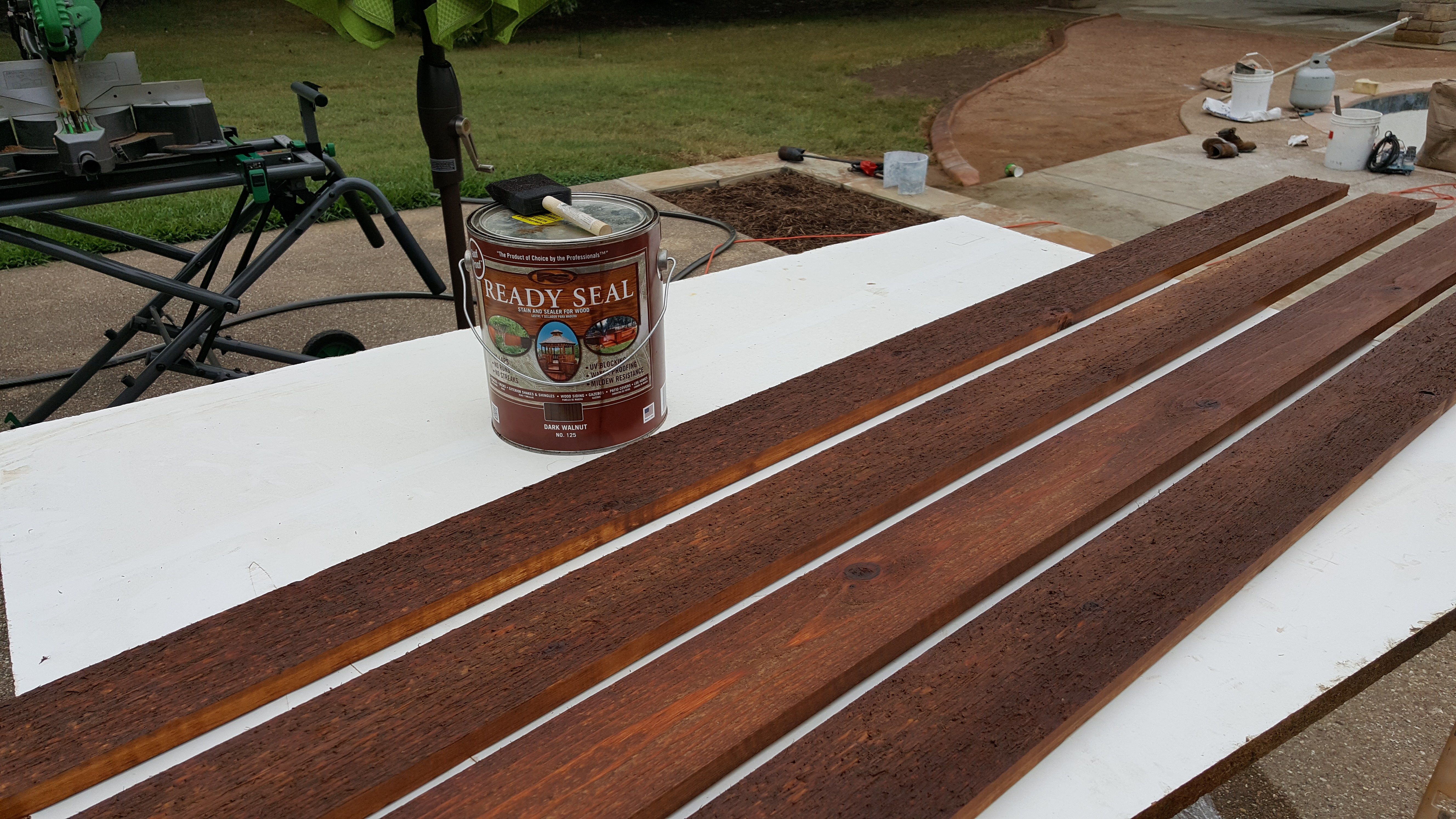 How to Properly Stain Wood for Outdoor Furniture | Staining wood