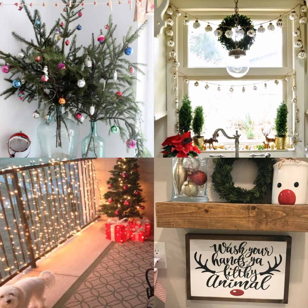 15 Small Apartment Christmas Decorating Ideas - Hairs Out of Place