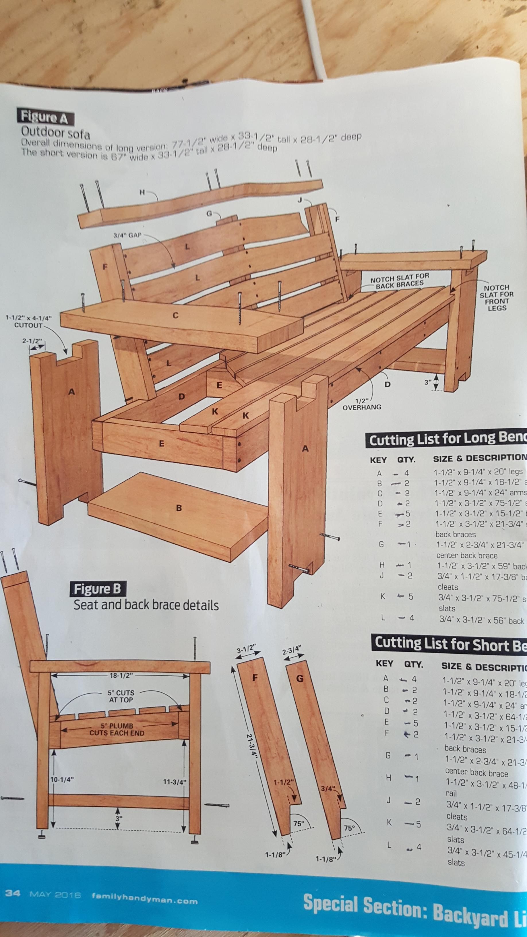 Free Woodworking Plans For Outdoor Furniture / Small Woodworking