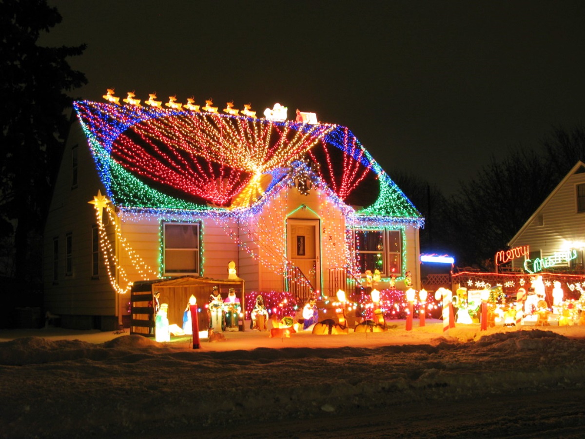40 Outdoor Christmas Lights Decorating Ideas – All About Christmas