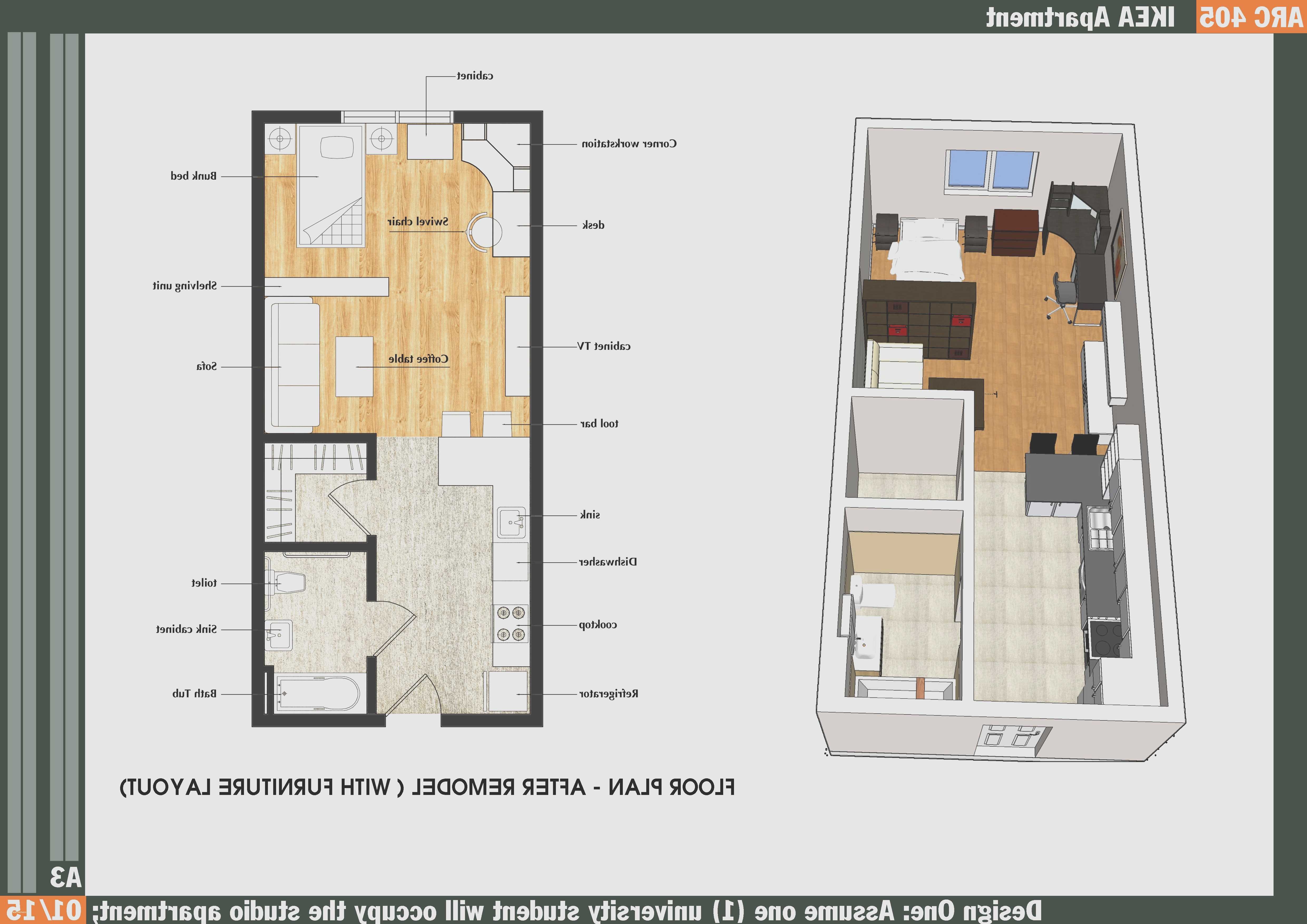 Beautiful Small Studio Apartment Floor Plans Creative - JHMRad | #121331