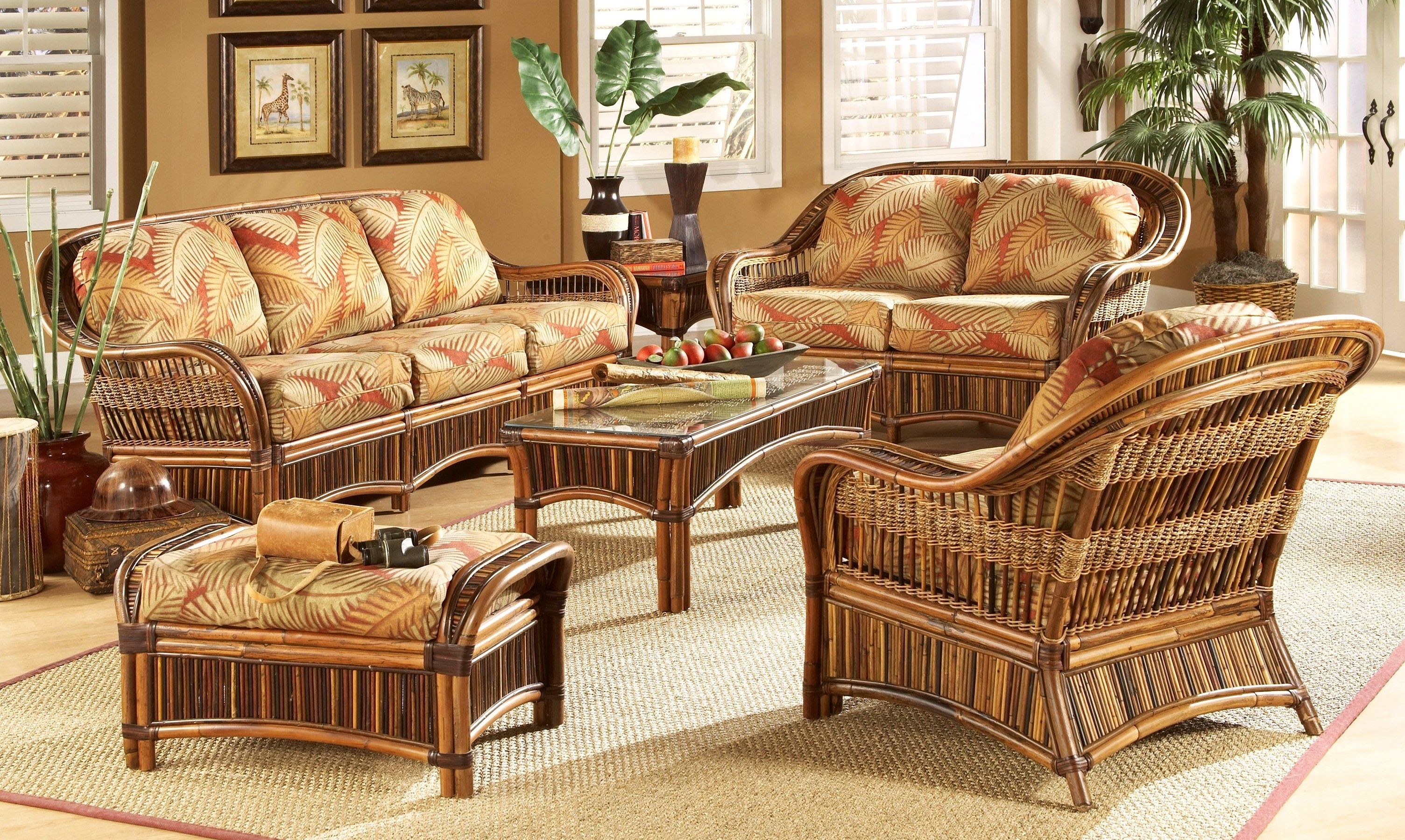 Bamboo Rattan Living Room Furniture China | Rattan furniture living